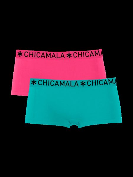 Muchachomalo Dames 2-pack boxershorts effen