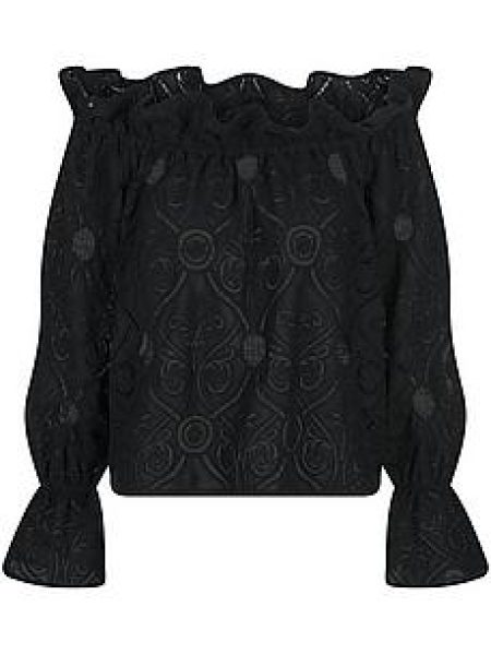 Blouse Van TALBOT RUNHOF X PETER HAHN zwart