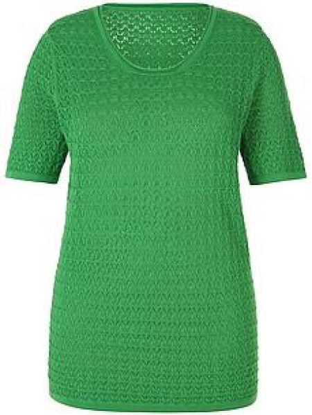 Trui ronde hals Van Anna Aura groen