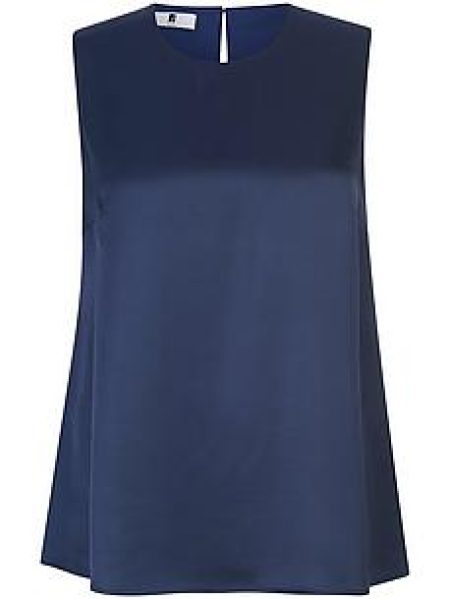 Blousetopje Van Anna Aura blauw