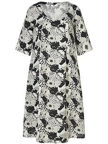 Jurk V-hals Van Anna Aura beige