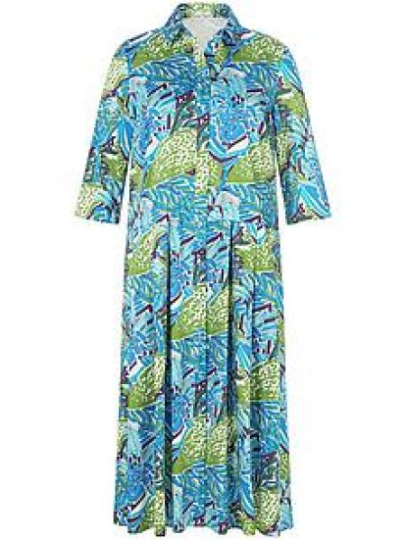 Jurk 3/4 mouwen Van Emilia Lay blauw