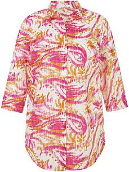 Blouse 3/4 mouwen Van Emilia Lay wit