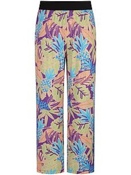 Straight jersey broek Van Emilia Lay multicolour