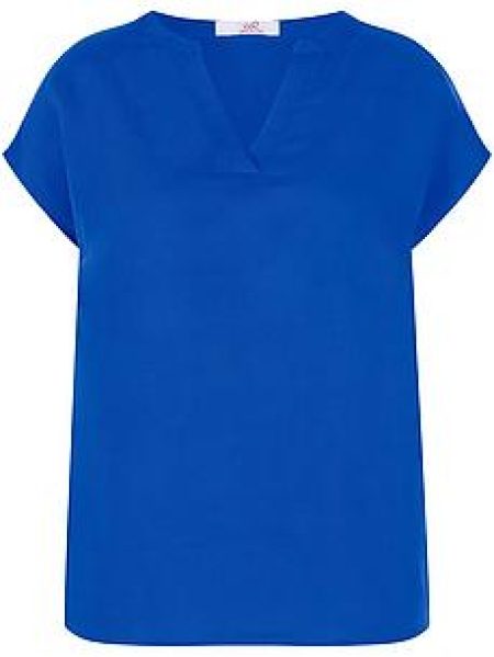 Overslagblouse Van Emilia Lay blauw