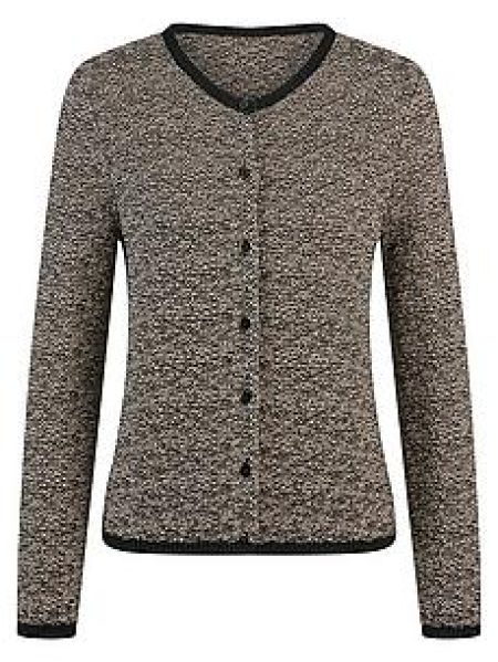 Vest ronde hals Van Fadenmeister Berlin zwart