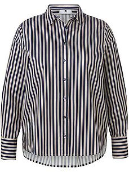 Lange blouse Van Anna Aura blauw