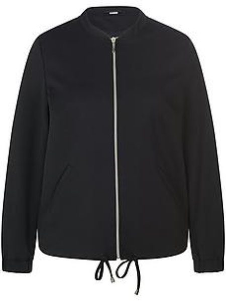 Jersey blouson Van Anna Aura zwart