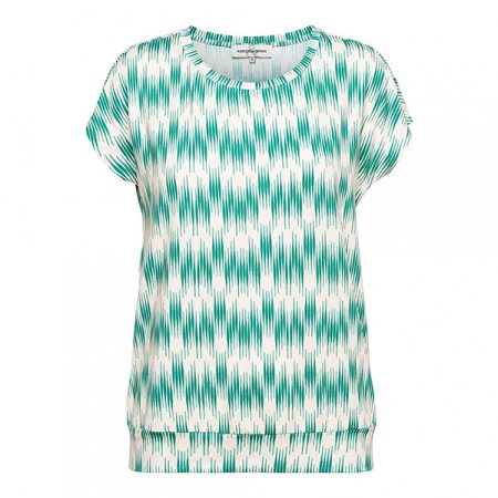 &Co Woman &co women top lieke dancing lines green