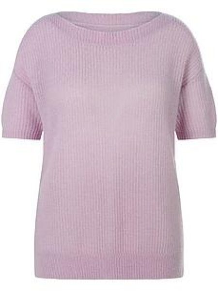 Trui boothals Van Emilia Lay roze