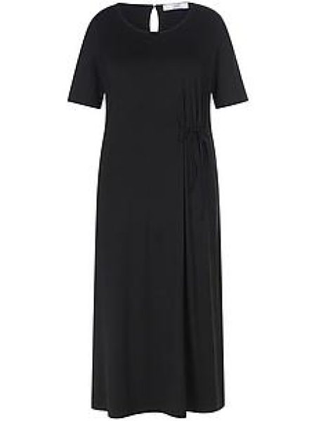 Jerseyjurk ronde halslijn Van Emilia Lay zwart