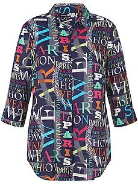 Lange blouse 3/4 mouwen Van Emilia Lay multicolour