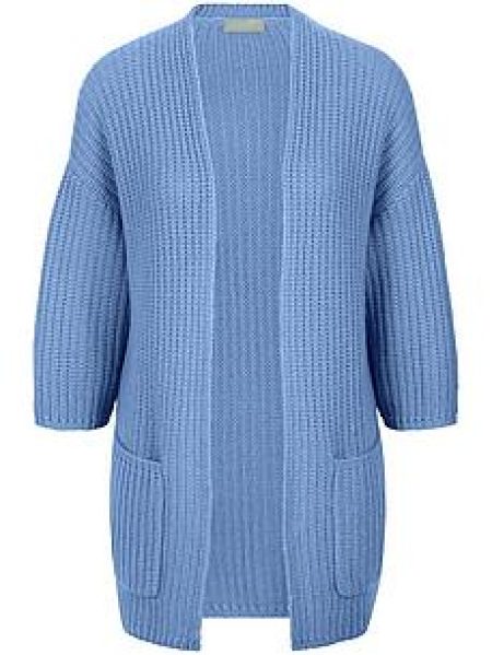 Vest aangeknipte 3/4-mouwen Van Peter Hahn blauw