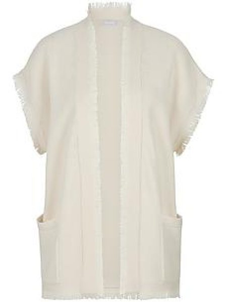 Mouwloos ves Van Peter Hahn wit