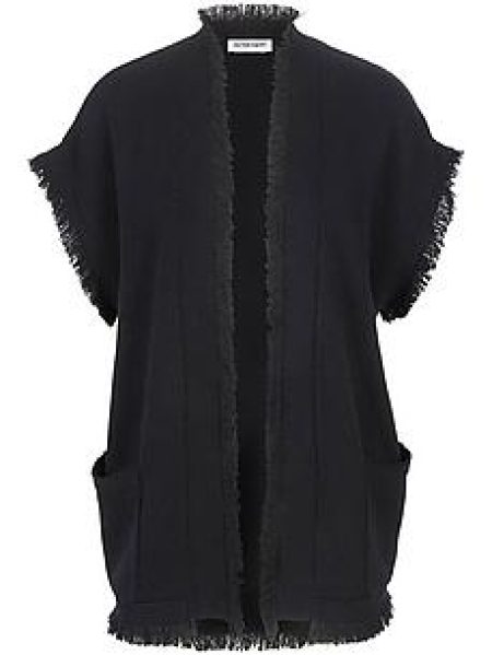 Mouwloos ves Van Peter Hahn zwart