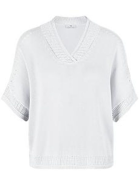 V-trui Van Peter Hahn wit
