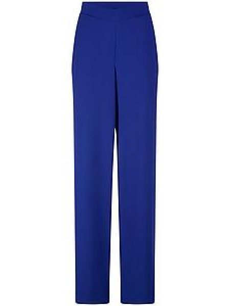 Straight Fit-broek Van Peter Hahn blauw