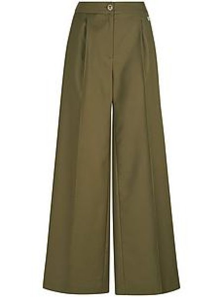 Wide fit broek Van Laura Biagiotti Roma groen