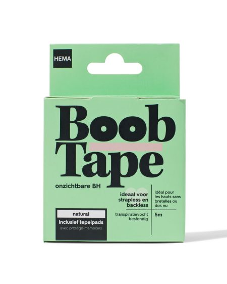 HEMA HEMA Boobtape Beige 5m Inclusief Tepelpads