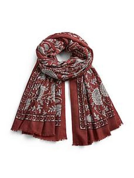 Sjaal Van Peter Hahn rood