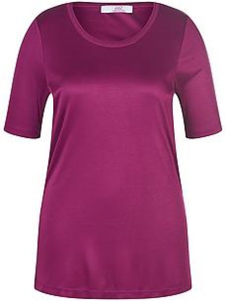 Overhemd ronde hals Van Emilia Lay pink