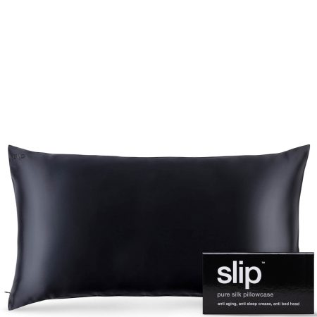 Slip Silk Pillowcase King (Diverse kleuren) - Zwart