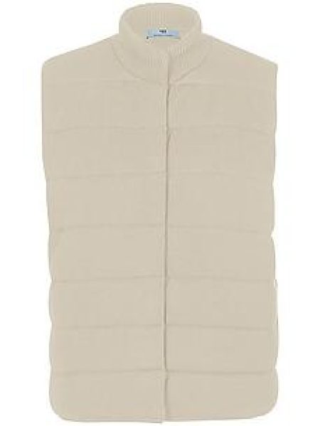 Mouwloos vest Van Peter Hahn beige