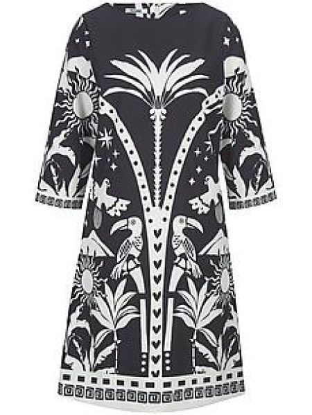 Jurk een boothals Van Paganne multicolour