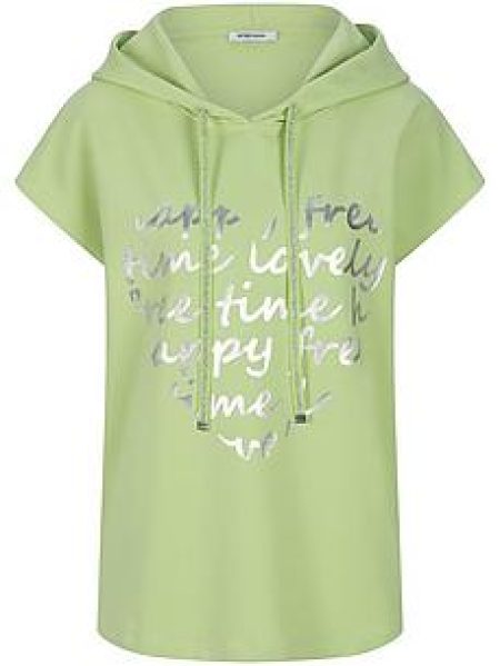 Capuchonsweatshirt Van Peter Hahn groen