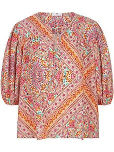 Blouse Van Peter Hahn oranje