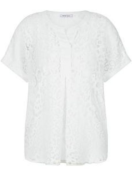 Overslagblouse Van Peter Hahn wit