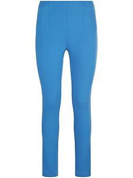 Enkellange jersey broek pasvorm Sylvia Van Peter Hahn blauw