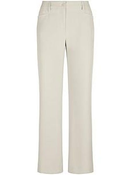 Comfort Fit-broek Van Peter Hahn beige