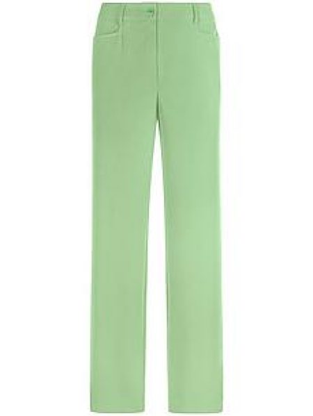 Comfort Fit-broek Van Peter Hahn groen