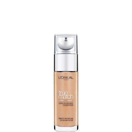 L'Oréal Paris True Match Vloeibare Foundation met SPF en Hyaluronzuur 30 ml (Verschillende Tinten) - 8W Golden Cappucino