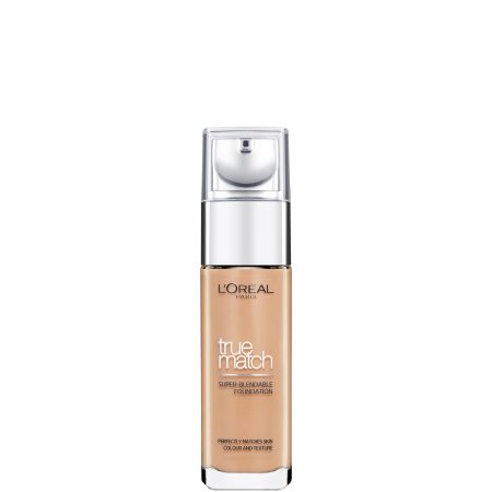 L'Oréal Paris True Match Vloeibare Foundation met SPF en Hyaluronzuur 30 ml (Verschillende Tinten) - 8W Golden Cappuccino