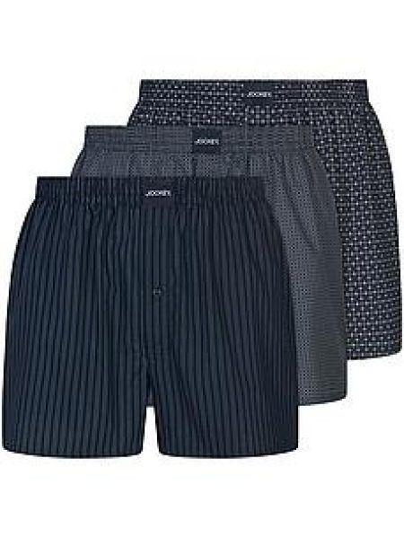 Boxershorts Woven Van Jockey blauw