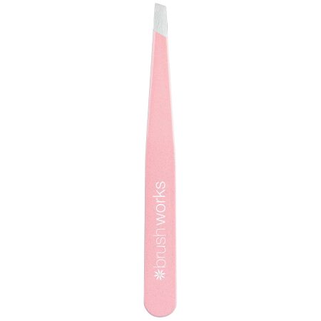 brushworks Precision Slanted Tweezers