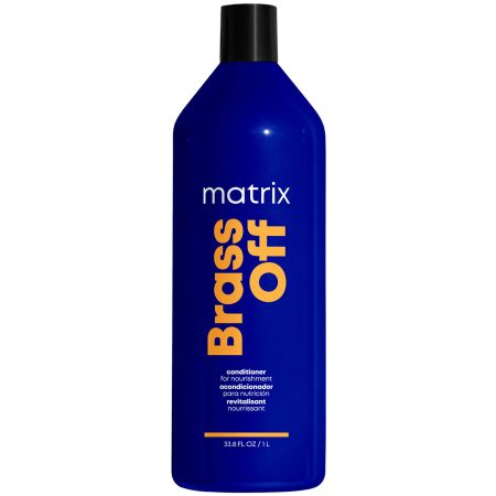 Matrix Total Results Brass Off Brunette Blauwe Conditioner voor Opgelicht Bruin Haar 1000 ml