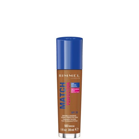 Rimmel London SPF 20 Match Perfection Foundation 30 ml (Verschillende Tinten) - Mocha