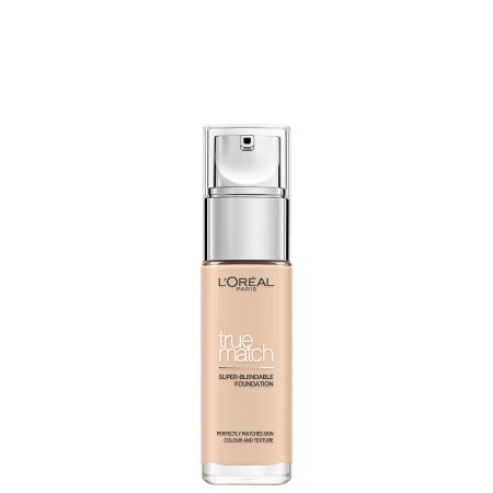 L'Oréal Paris True Match Vloeibare Foundation met SPF en Hyaluronzuur 30 ml (Verschillende Tinten) - 0.5N Porcelain