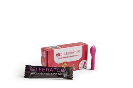 My Celebrator - Tandenborstel Make-Over Driedelige Set - Roze