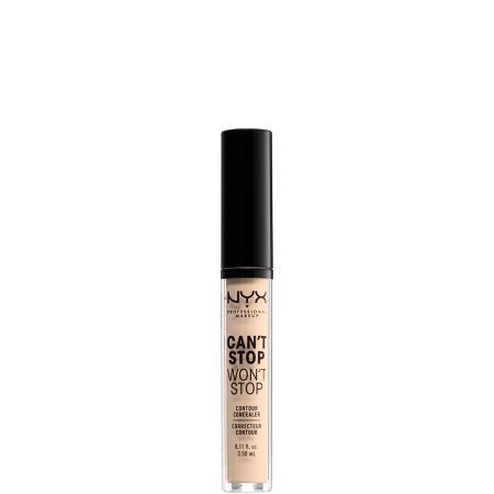 NYX Professional Makeup Can't Stop Won't Stop Contour Concealer (Various Shades) - Light Ivory