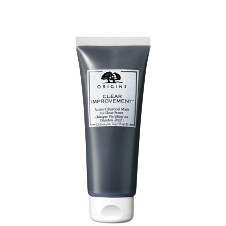 Origins Clear Improvement Active Houtskoolmasker om Poriën te Verwijderen 75ml
