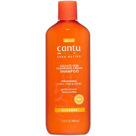 Cantu Sheaboter voor Natuurlijk Haar Sulfaatvrije Reinigingscrème-shampoo 400 ml