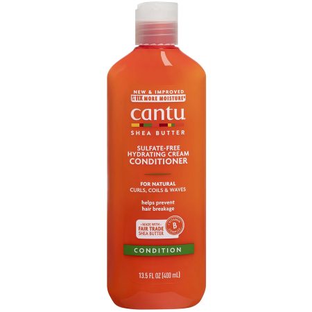 Cantu Sheaboter voor Natuurlijk Haar Sulfaatvrije Hydraterende Crèmeconditioner 400 ml