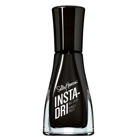Sally Hansen Insta-Dri 1 Stroke-1 Coat-Done! Nail Varnish - Black to Black
