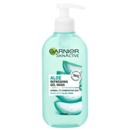 Garnier Natuurlijk Aloë-extract Gelwas voor Normale Huid 200 ml