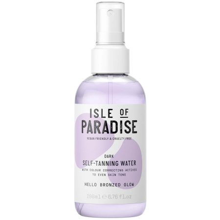 Isle of Paradise Zelfbruiningswater - Donker 200 ml