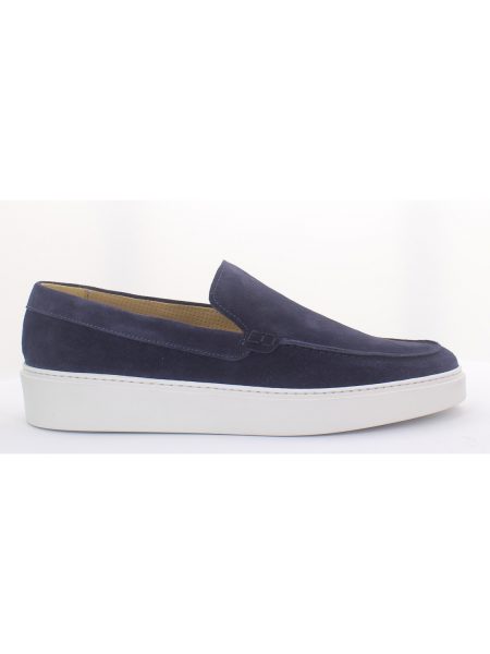 Giorgio 13781 donker suede loafer met witte zool